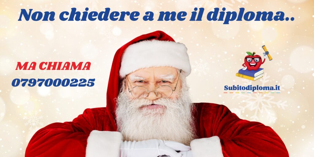 SubitoDiploma.it: Realizza il Tuo Sogno a Natale!